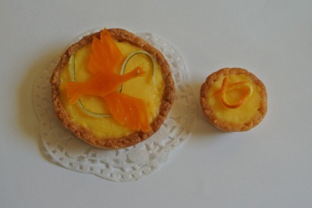 Tartelette à l'orange
